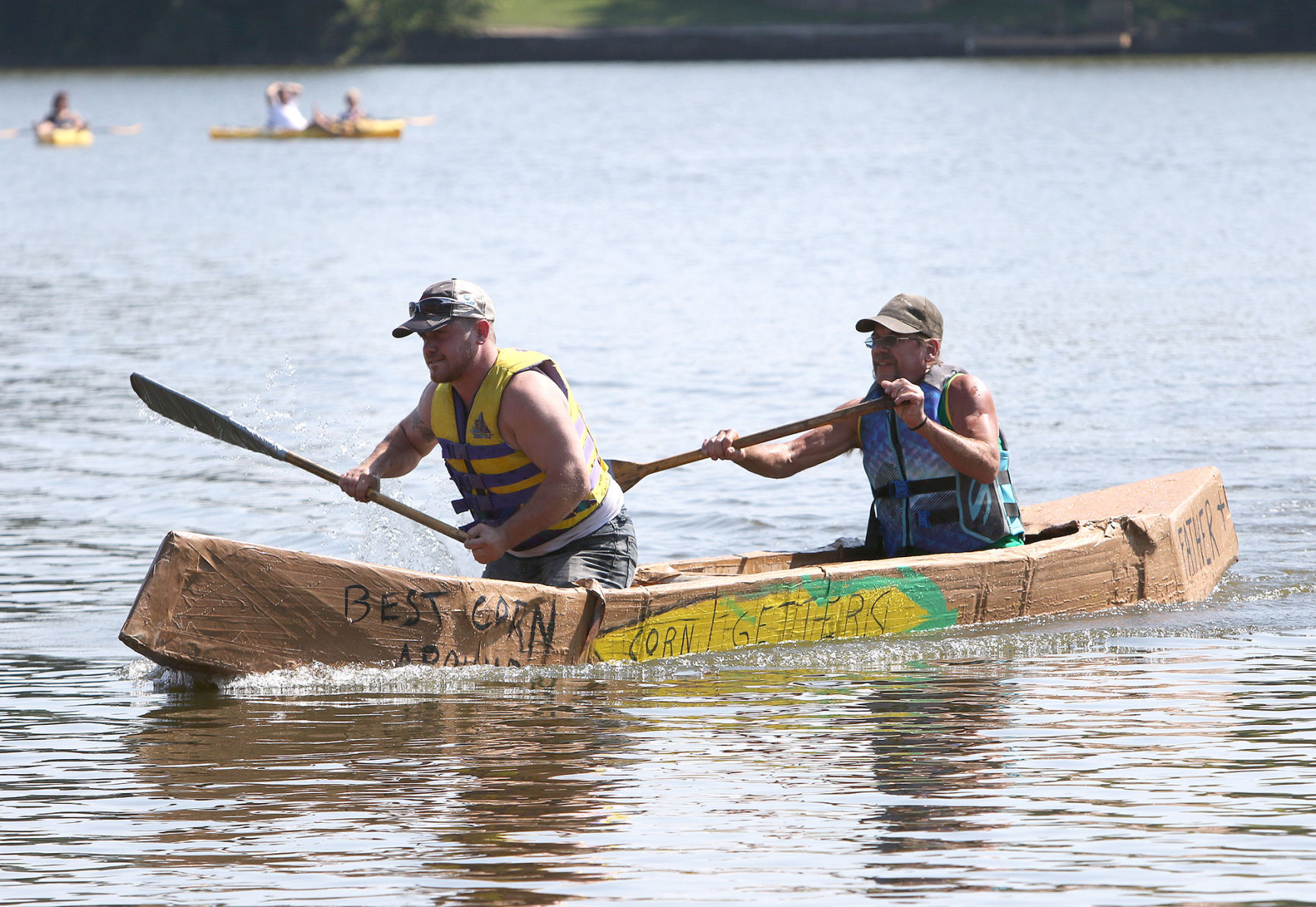 Hobart's Dam Cardboard & Duck Tape Regatta